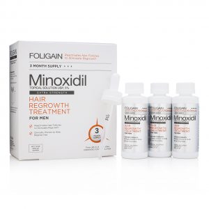 FOLIGAIN MINOXIDIL 5% HAIR REGROWTH TREATMENT for Men (6 fl oz) 180ml 3 Month Supply - Image 1