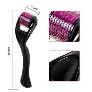Premium Derma Roller 540 Titanium .25mm Micro Needles, Includes Storage Case By NexGenSkin - Image 2